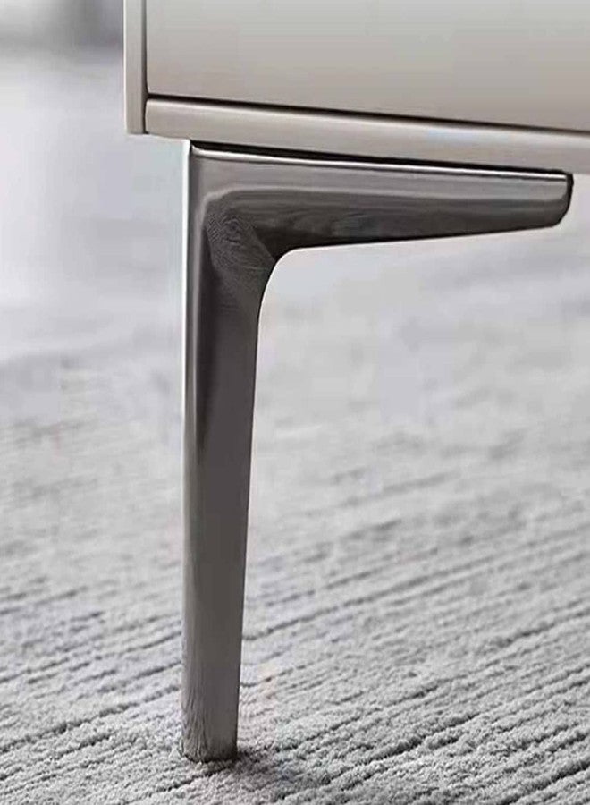 Fascination Sofa Hardware Leg Rich Look Furniture Legs Heavy Model Italian Shape Design Sofa Leg Weight Capicity 400KG Set of 4,6 Inch, Matt Black - Image 2